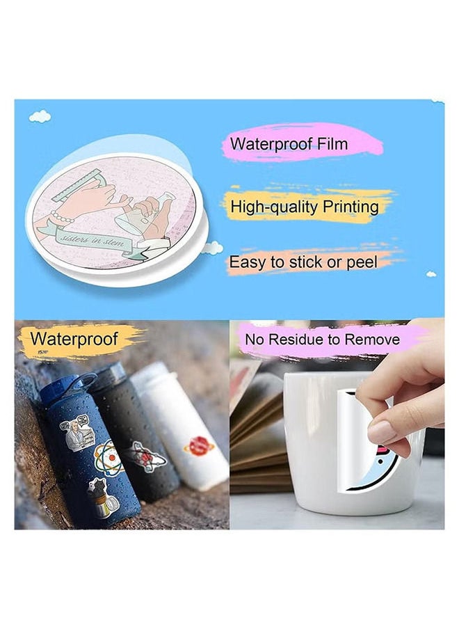 Depend Science Stickers Pack, 50 Pcs Physics Chemistry Biology Experiment Stickers for Hydroflask Laptop Water Bottle for Kids Teens Students Teachers, Waterproof Vinyl Laboratory Stickers Decal  - Image 3