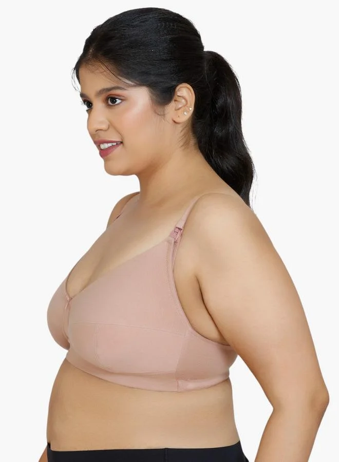 zivame Zivame Hook and Eye Detail Support Bra
