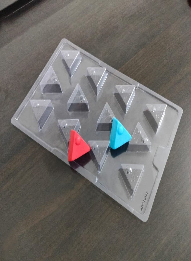 JoyGlobal 12 Cavity Diwali Fire Cracker PVC Chocolate Mould (Chocolate Weight : 12 Grams Approx) - Image 2