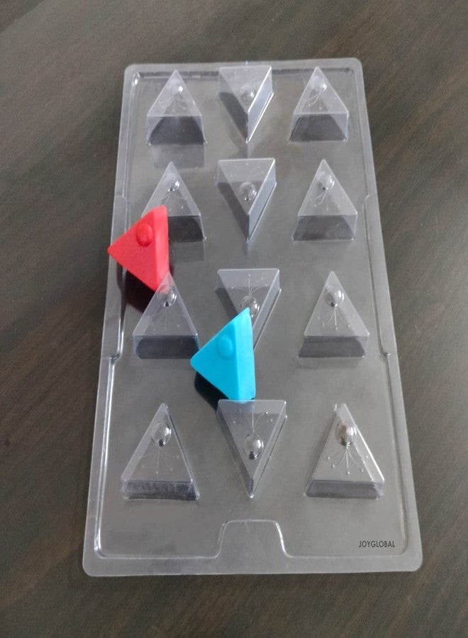 JoyGlobal 12 Cavity Diwali Fire Cracker PVC Chocolate Mould (Chocolate Weight : 12 Grams Approx) - Image 3