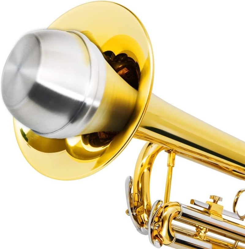 Eastrock Trumpet Straight Mute Silencer with Rubber Cork - Lightweight for Jazz, Classic, Beginners and Students - Image 4
