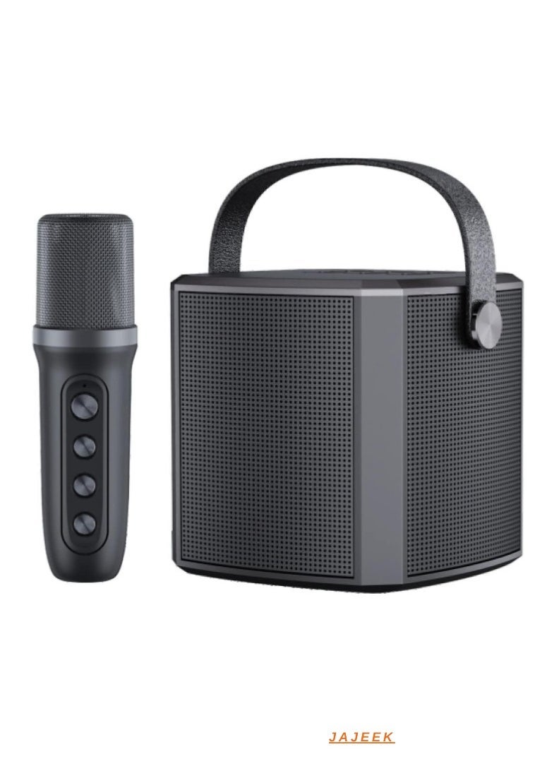 JAJEEK Bluetooth Karaoke Speaker for Kids & Family | Professional Microphone with Built-In PA System | Portable Outdoor Singing Speaker for Karaoke Parties, Home Entertainment, and Outdoor Events | Ideal for Kids' Singing Fun and Family Gatherings - Image 1