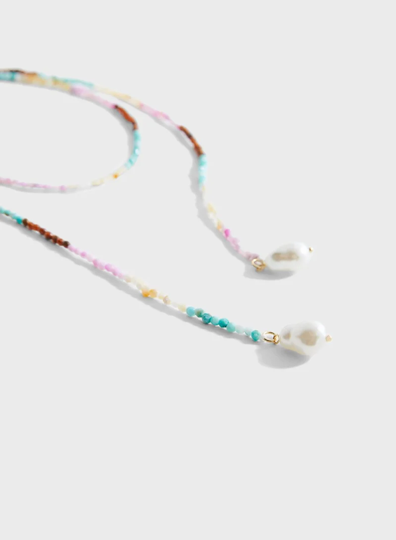 MANGO Luna Necklace