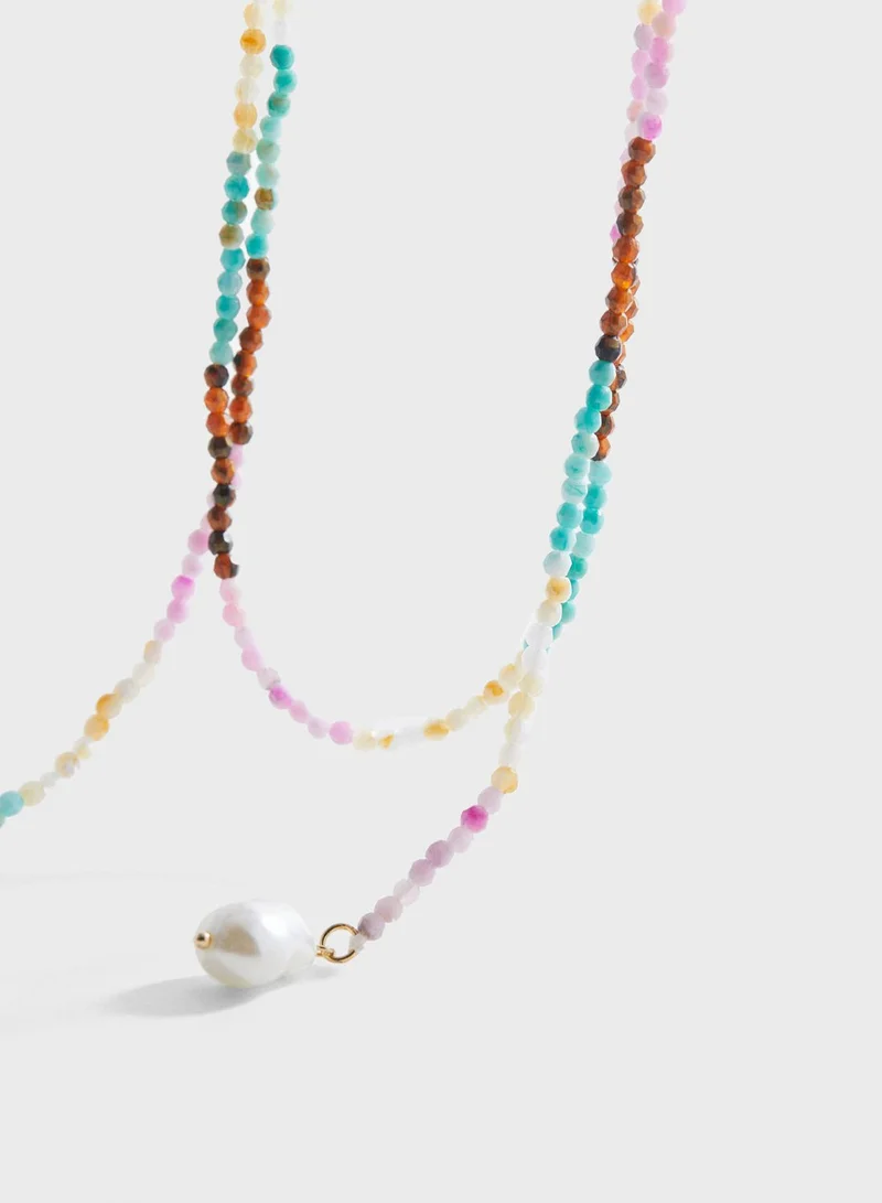 MANGO Luna Necklace