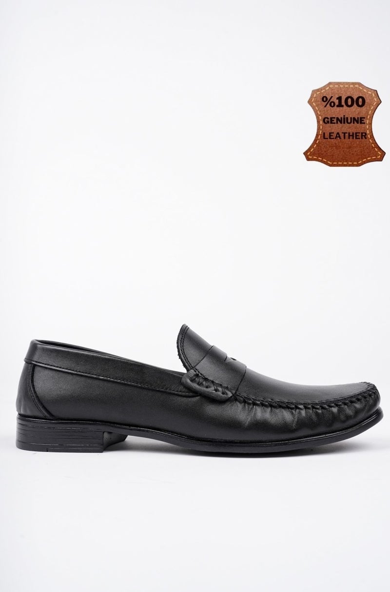 muggo Enzo Classic Leather Casual Men's Shoes  - Image 1