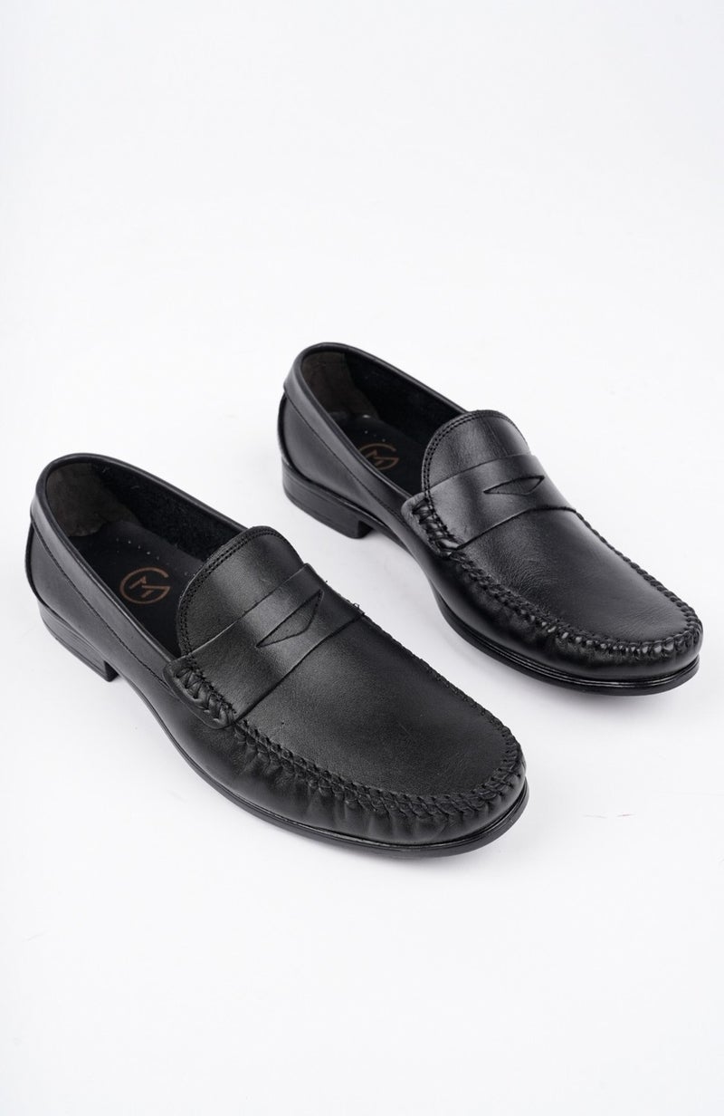 muggo Enzo Classic Leather Casual Men's Shoes  - Image 3