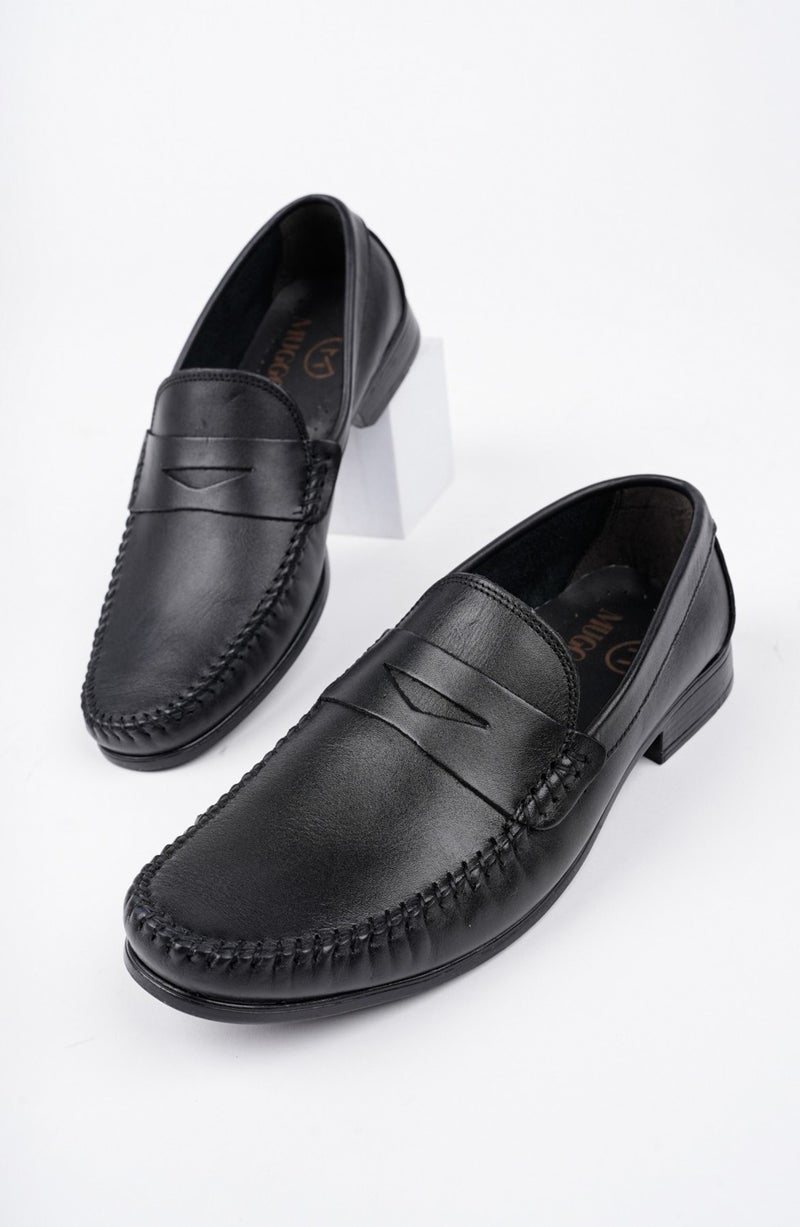 muggo Enzo Classic Leather Casual Men's Shoes  - Image 2