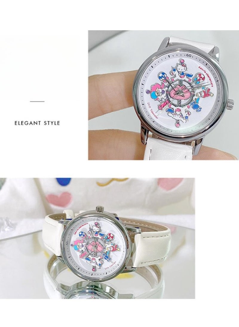 ZGO Carousel Watch Quartz Watch Waterproof Creative Gift Watch - Image 3