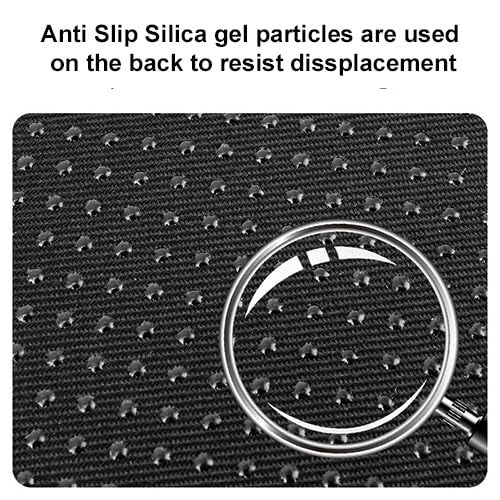 Automaze Car Center Console Cover, PU Leather Armrest Pad Cover, Car Arm Rest Seat Storage Box Mat Universal Waterproof Non Slip Interior Accessories for Most Vehicle (Black) - Image 3