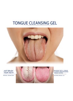 EELHOE Tongue Cleaning Gel Special Anti Bad Breath Tongue Cleaning Gel With Soft Tongue Brush, Easy  Use Tongue Scraper Precision Cleaning Brush Set  Keep Breath Fresh  - Image 4
