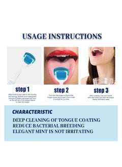 EELHOE Tongue Cleaning Gel Special Anti Bad Breath Tongue Cleaning Gel With Soft Tongue Brush, Easy  Use Tongue Scraper Precision Cleaning Brush Set  Keep Breath Fresh  - Image 5