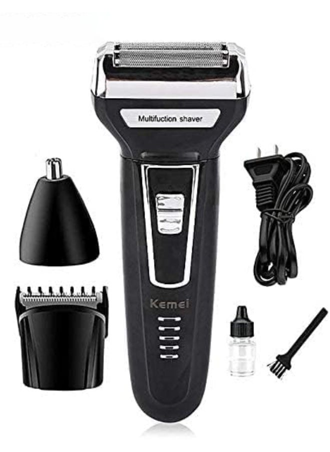 YOKO Yoko 3 in 1 Electric Razor Men Beard Trimmer Rechargeable Waterproof Shaver Professional Cordless Hair Clippers Nose Hair Trimmer Grooming Set  - Image 5