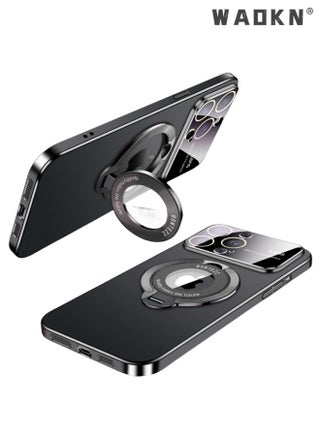 For iPhone 15 Pro Case with Magnetic Invisible Stand, Compatible with MagSafe, Official Color Match for iPhone, Phone Cover with Lens Protection,iPhone 15 Pro 6.1'' Shockproof Phone Shell - pzsku/Z3ED717D24C0A5A3C081CZ/45/_/1699671351/0f983b15-6909-4b9f-b31e-b31994a40d1b