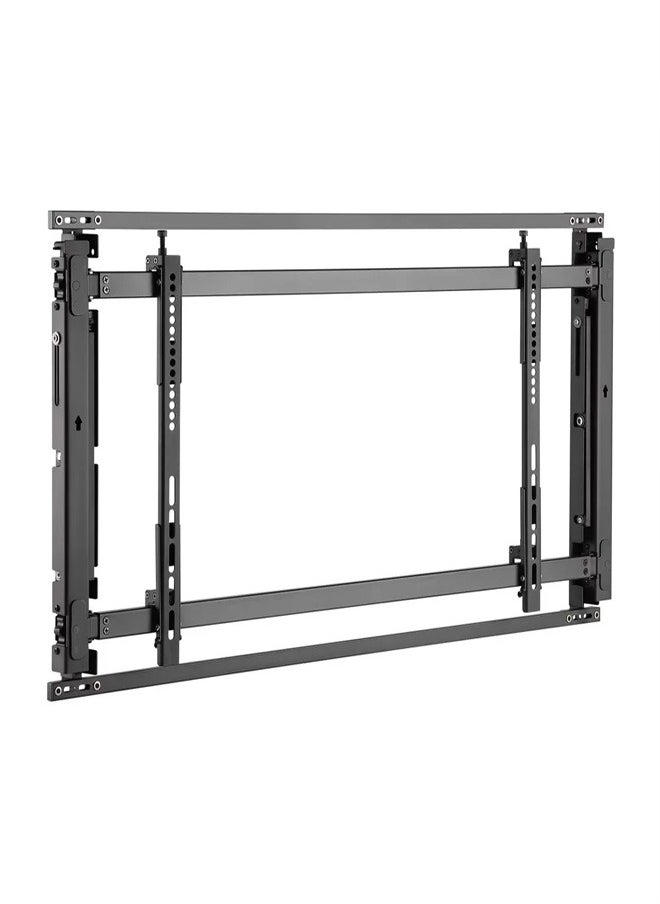Skill Tech SVW09 46T Super Slim Pop Out Video Wall Mount for 32–75 Inch LED/LCD Screens, VESA 600x400, Max Load 35kg, Ultra Low Profile TV Bracket – Black  - Image 1
