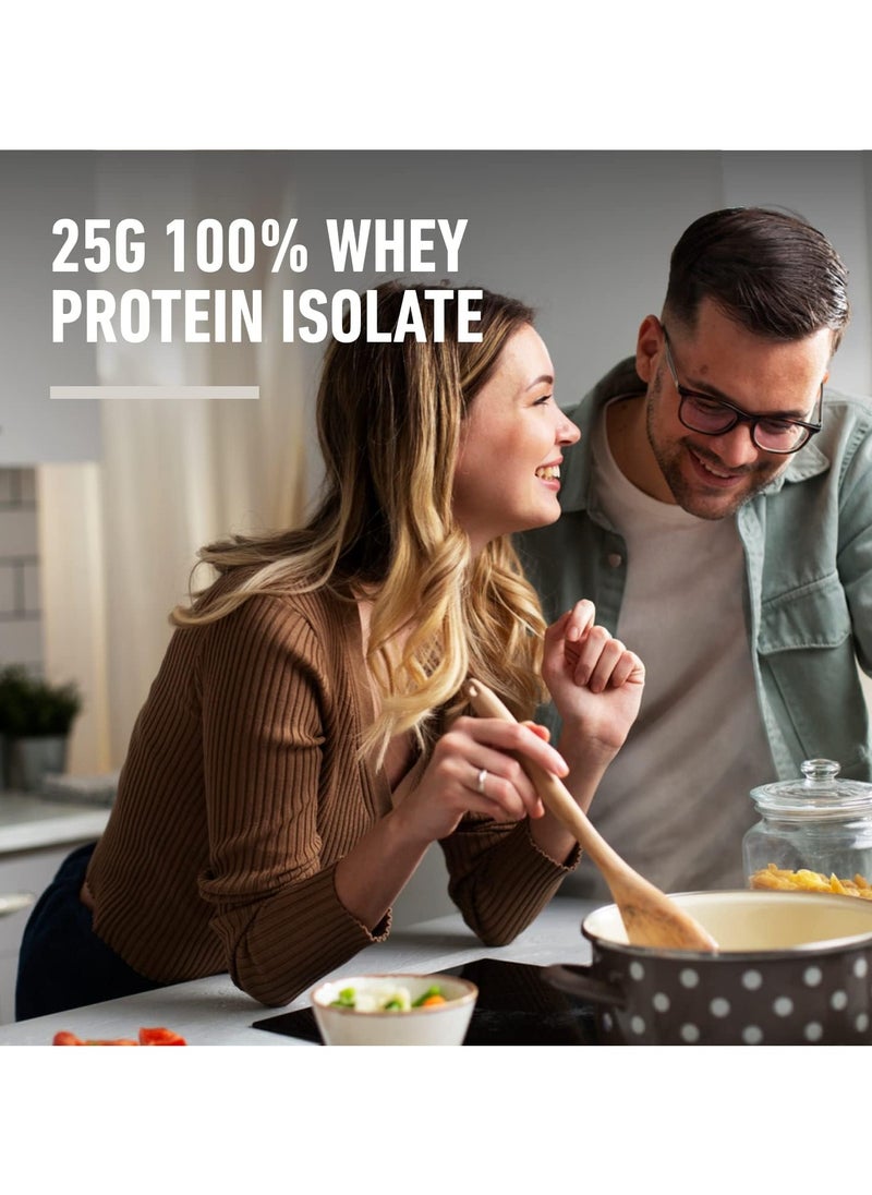 Natures Best - Natures Best Isopure, Whey Protein Isolate , Zero Carb Protein Powder, Cookies & Cream, 1 lb (454 g) - Image 1