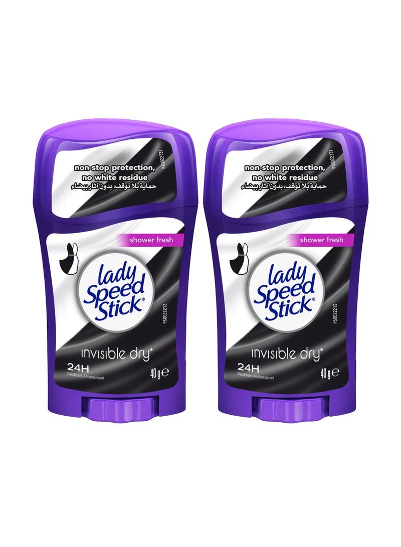 Lady Speed Stick Powder Fresh Antiperpirant Deodorant  Pack of 2 - Image 1