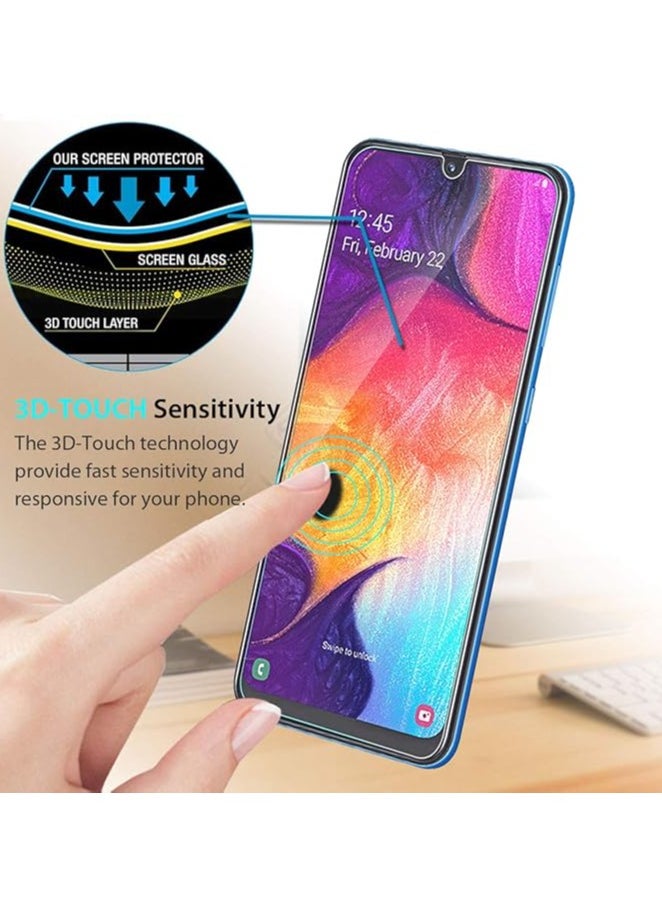 Generic - Design for ITEL A70 Privacy Tempered Glass Screen Protector, Anti-glare [3D Touch][Case Friendly] Bubble Free-（Black，2 Pack） - Image 1