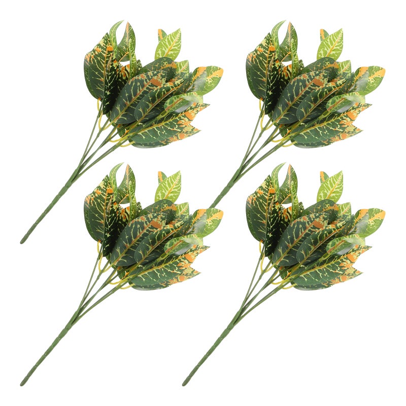 🌱 نباتات استوائية صناعية عالية الواقعية لتزيين المنزل للاستخدام الداخلي والخارجي - Image 3