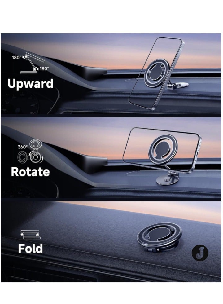 JAJEEK "360° Rotation All-Metal Magnetic Car Mount for iPhone & Smartphones" - Image 4