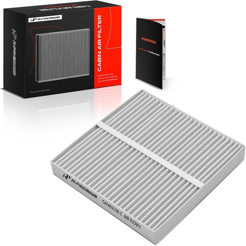 A-Premium Cabin Air Filter with Activated Carbon Compatible with Infiniti M35h 2012-2013, M37 2011-2013, M56 2011-2013, Q70 2014-2019, Q70L 2015-2019 Replace# 272771ME0B - Image 1