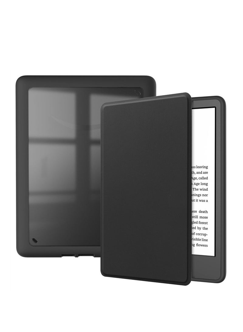 General Ultra-Slim Hybrid Case for Kindle Paperwhite 6.8" (11th Gen - 2021) and Kindle Paperwhite Signature Edition, shockproof case with clear back  - Image 1