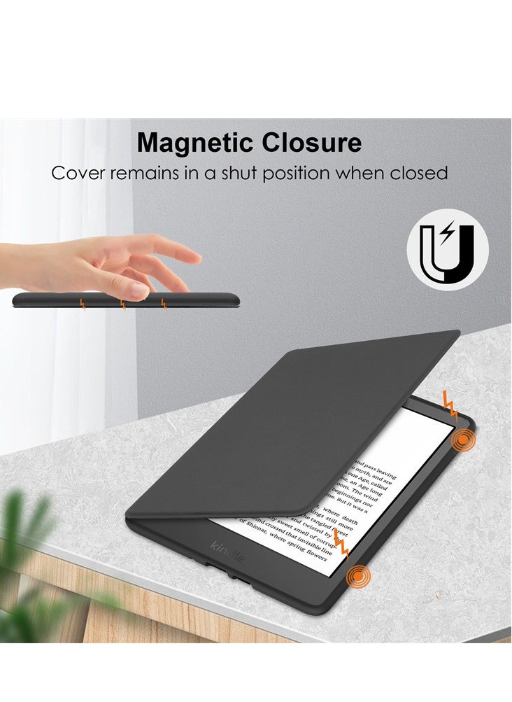 General Ultra-Slim Hybrid Case for Kindle Paperwhite 6.8" (11th Gen - 2021) and Kindle Paperwhite Signature Edition, shockproof case with clear back  - Image 5