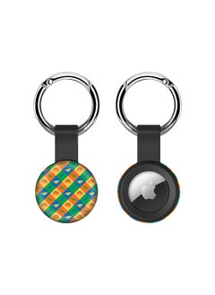 Stylizedd Airtag Case Metal Key Ring with Tough Case for Apple Airtag cover - Dino Checker  - Image 1