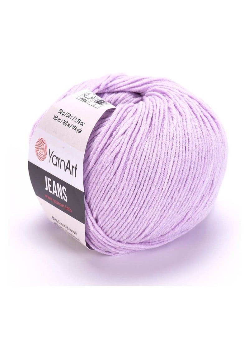 YarnArt Set Of 5 Pcs High Quality Jeans Yarn For Knitting - Image 1