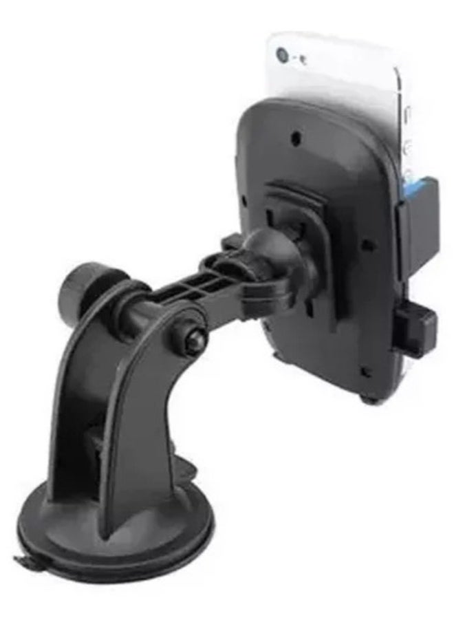 Generic - Cushioned Expandable Mobile Phone Holder Stand For Car With Exclusive Secure Locking Mechanism - Image 1