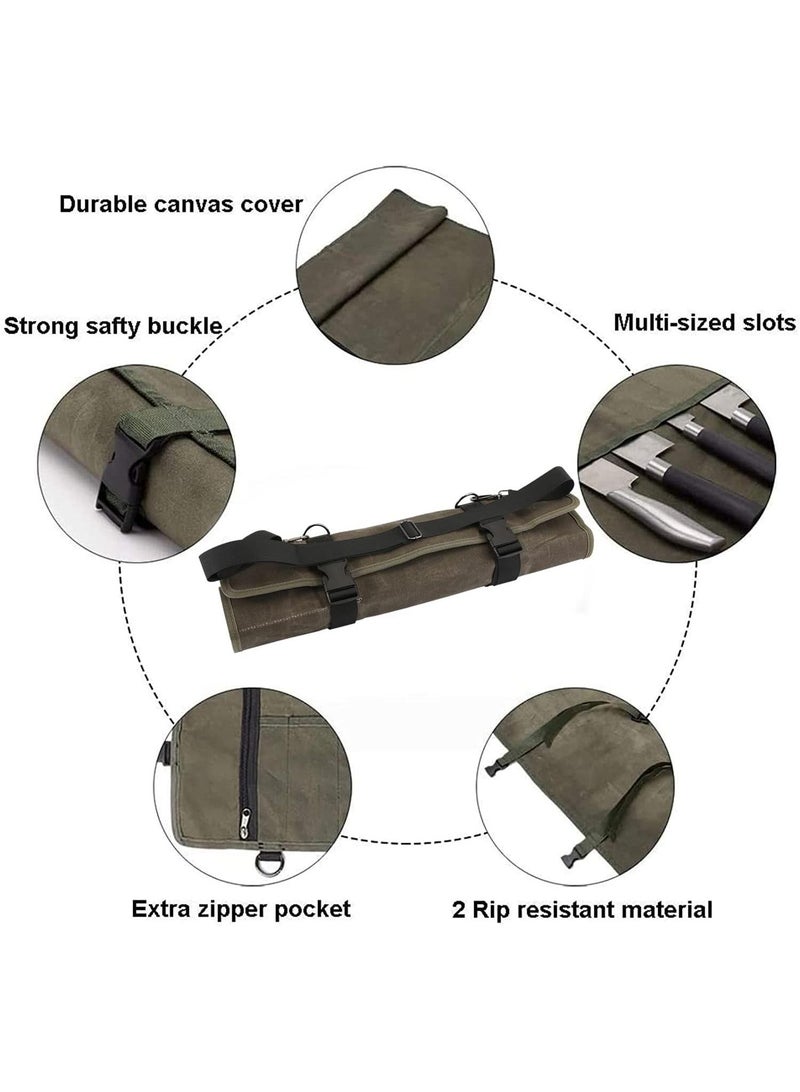 general Canvas Chef Portable Picnic Camping Tools Storage Bag - Image 2