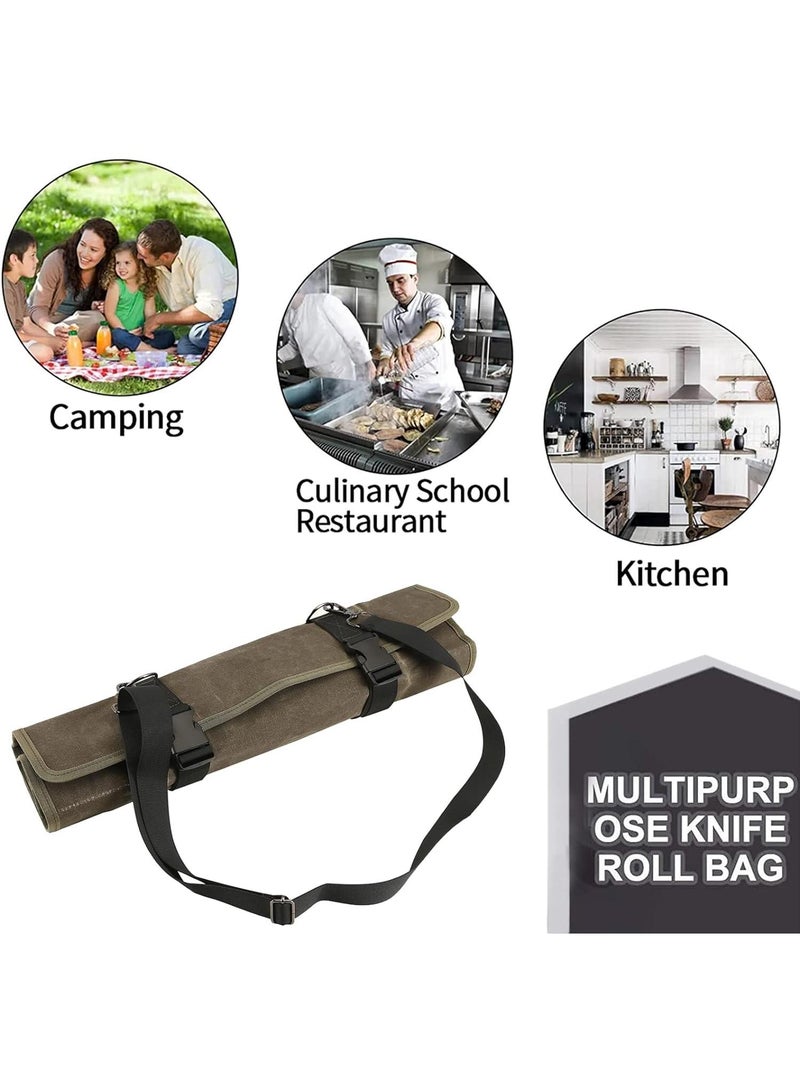 general Canvas Chef Portable Picnic Camping Tools Storage Bag - Image 3