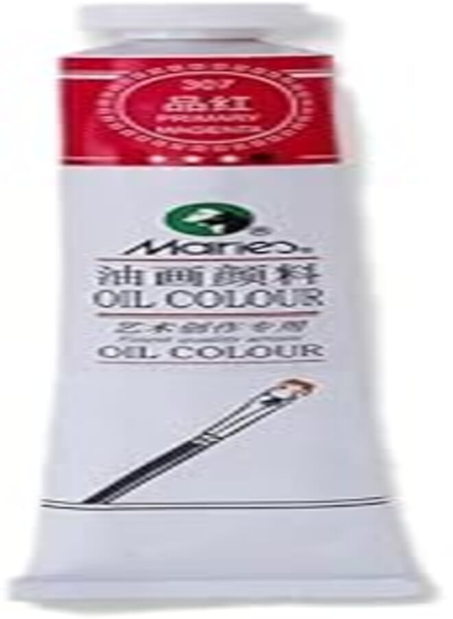 Maries Oil Colour Tube 50 ml, 307 Primary Magenta
