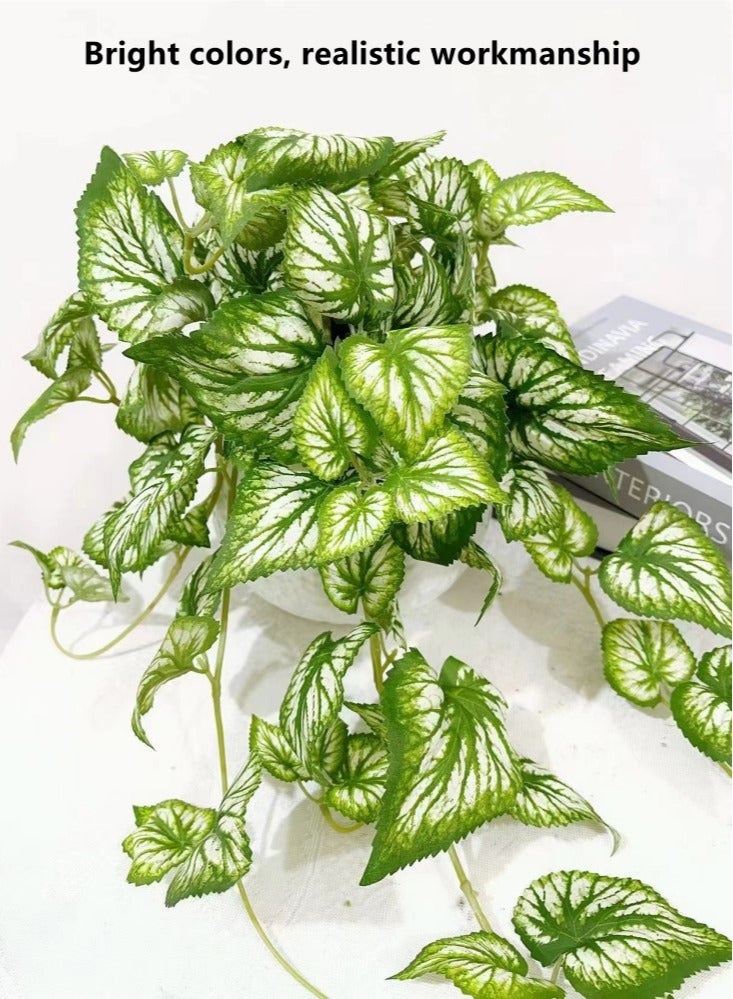 كوتيس 1 قطعة نبات صناعي مع وعاء لديكور الحديقة المنزلية أخضر 70 سم - Image 3