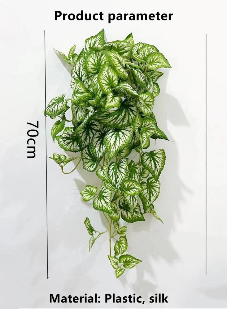 كوتيس 1 قطعة نبات صناعي مع وعاء لديكور الحديقة المنزلية أخضر 70 سم - Image 4