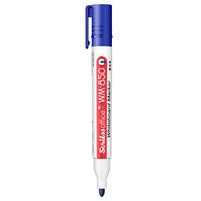 Scrikss Office Whiteboard Marker Bullet Tip Blue WM 850 Model 88965