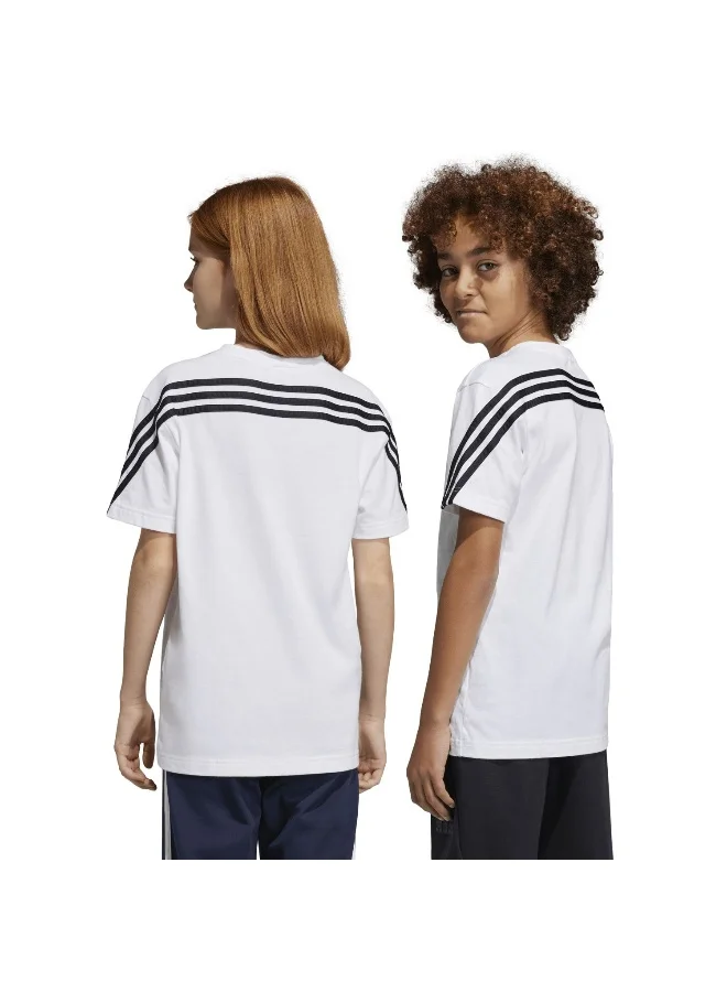 adidas تيشيرت تدريب أبيض U Fi 3S T للأولاد 7-8 سنوات