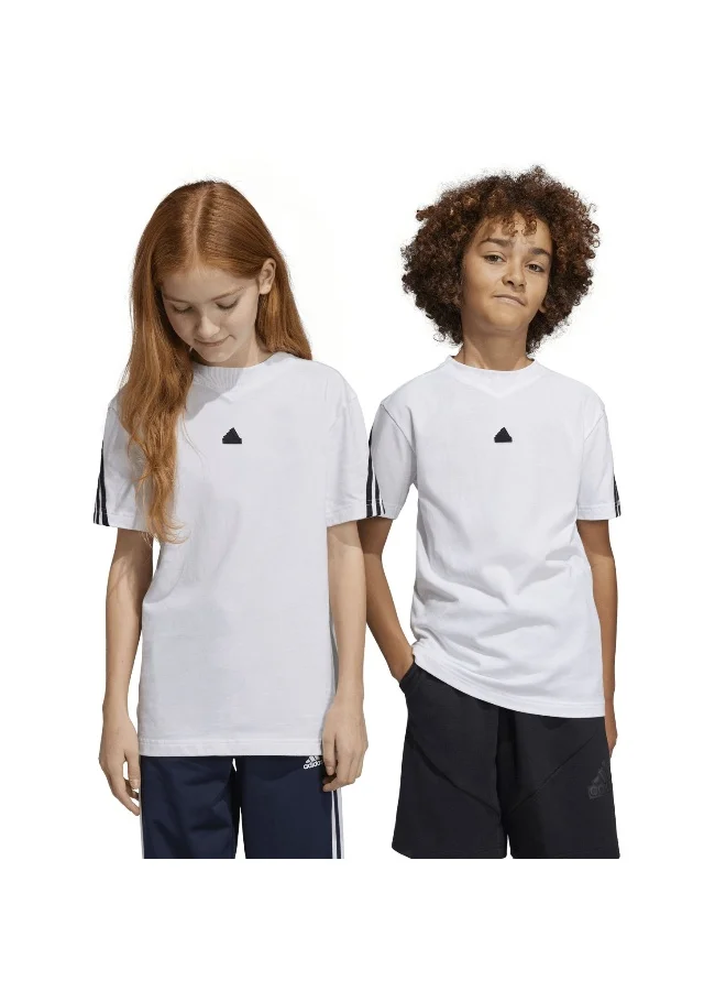adidas تيشيرت تدريب أبيض U Fi 3S T للأولاد 7-8 سنوات