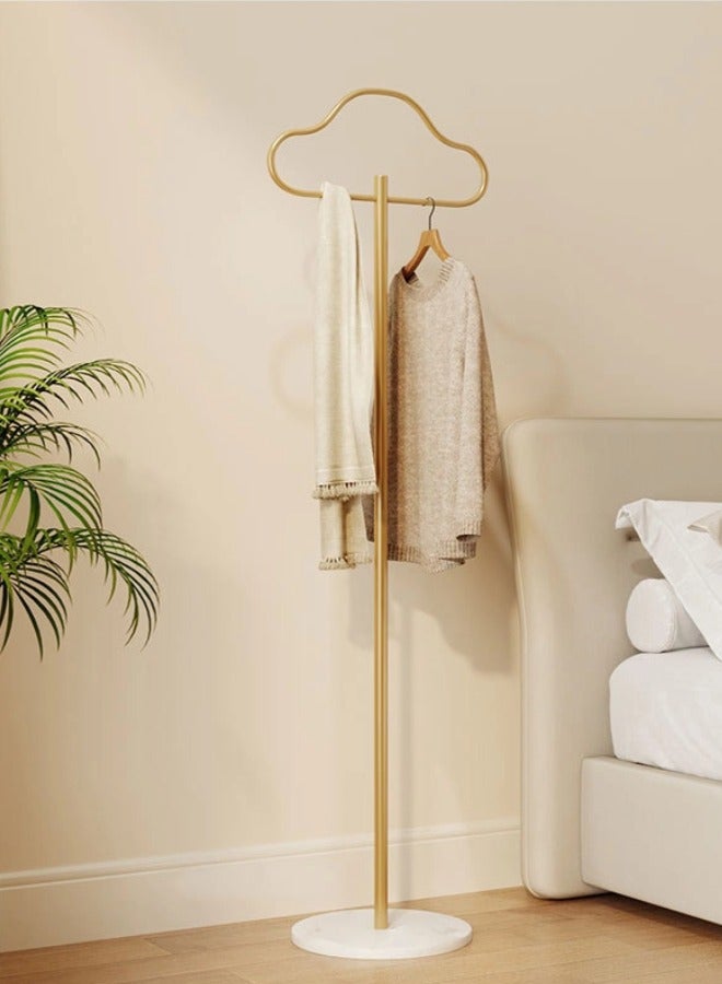 ShebSheb Gold Metal Coat Racks, Cloud-shaped Clothing Rack,Heavy-duty Clothes Racks Freestanding, Clothing Display Stand - Image 1