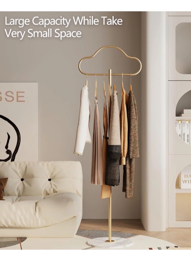 ShebSheb Gold Metal Coat Racks, Cloud-shaped Clothing Rack,Heavy-duty Clothes Racks Freestanding, Clothing Display Stand - Image 5