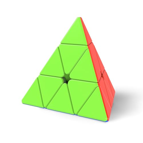 LiangCuber QY Toys Warrior M Pyramid 3x3 Magnetic Stickerless Triangle Speed Cube - Image 1