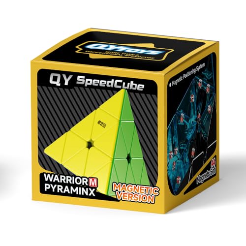 LiangCuber QY Toys Warrior M Pyramid 3x3 Magnetic Stickerless Triangle Speed Cube - Image 5