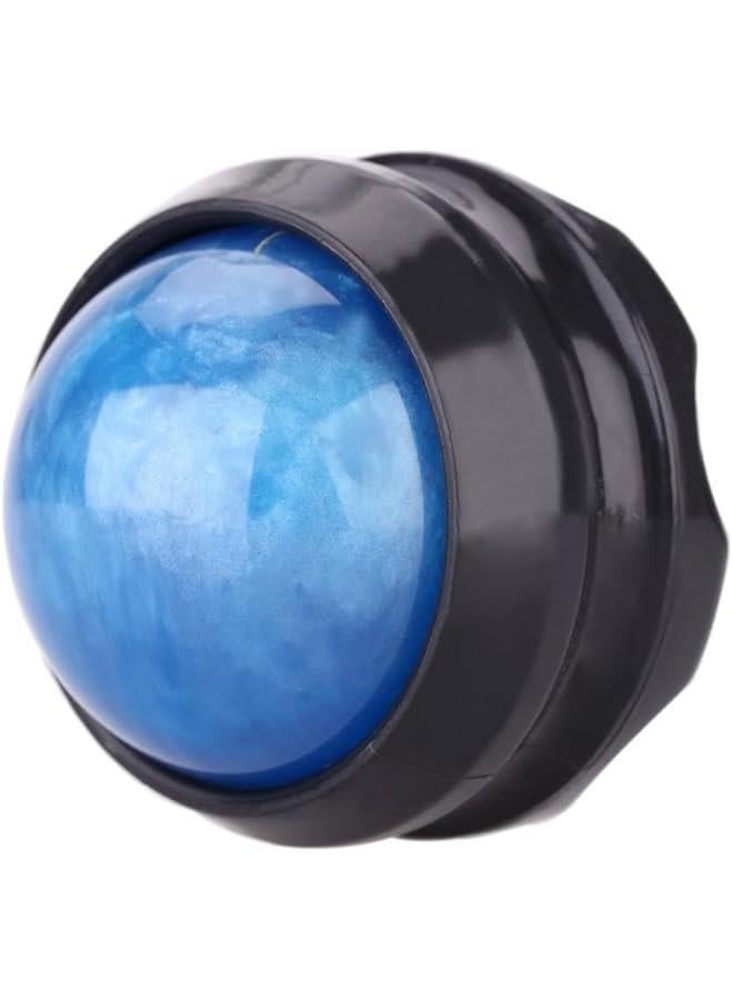 Generic Manual Massage Ball Pain Relief Back Roller Massager Self Massage Therapy and Relax Full Body Tools for Sore Muscle Joint Pain Essential Oils or Lotion Relax (Blue) - Image 3