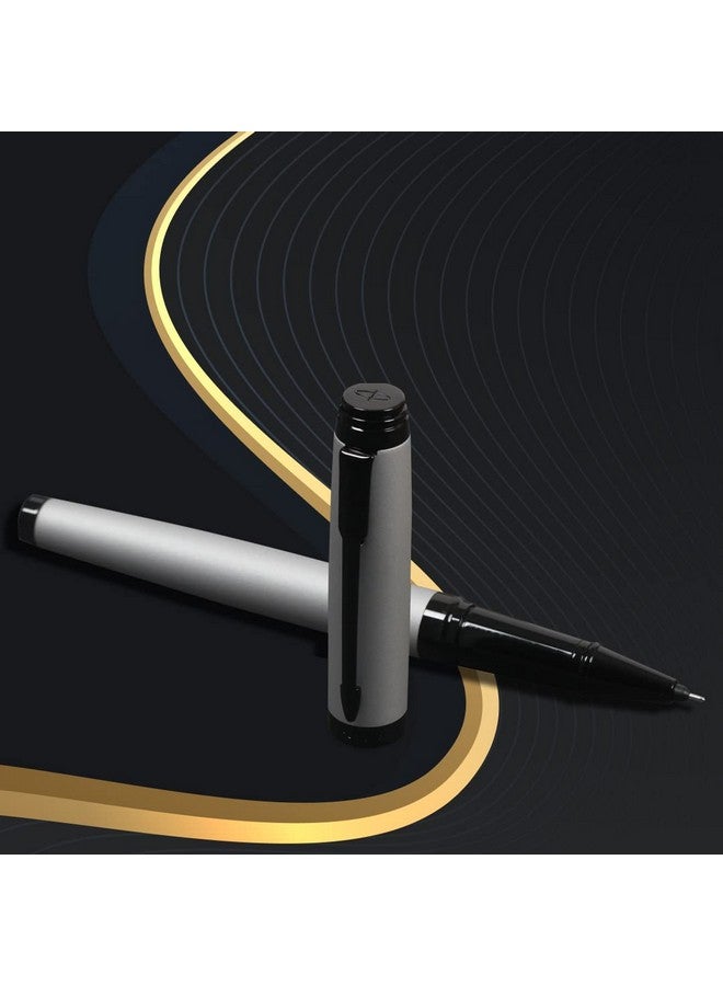 Parker Ambient Dark Grey |Black Metal Trim |Roller Ball Pen - Image 4