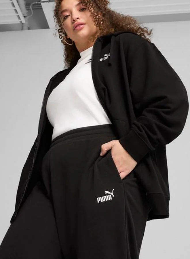 PUMA black Essential Small Logo Sweatpants for Women | Best Price UAE