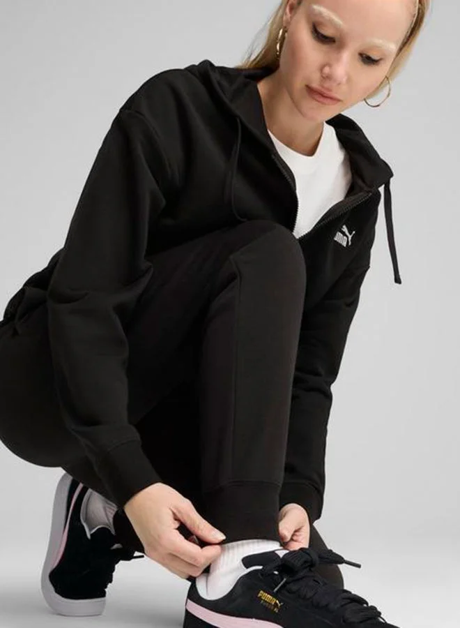 PUMA black Essential Small Logo Sweatpants for Women | Best Price UAE