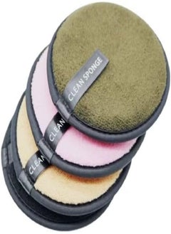 CLEAN SPONGE Large Makeup Remover Pad - Multicolor  - Image 4