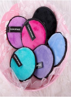 CLEAN SPONGE Large Makeup Remover Pad - Multicolor  - Image 2