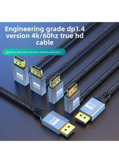 Generic DP Hd Line Male To Male To Female Up And Down Left And Right 90 Elbow Video Connection Line Display Hd Extension Line-Color:Dp Male To Male Metal Model 4k60 (downward Model)-Length:1m  - Image 2