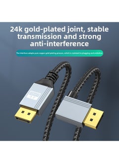 Generic DP Hd Line Male To Male To Female Up And Down Left And Right 90 Elbow Video Connection Line Display Hd Extension Line-Color:Dp Male To Male Metal Model 4k60 (downward Model)-Length:1m  - Image 5