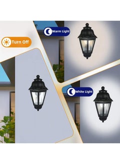 SP SUPER POWER Outdoor Black Wall Lights, Plastic Outdoor Light Fixture with E27 Socket, Exterior Waterproof Wall Lamp with Clear Lampshade, Outside Porch Lights for Garden, Patio, Pathway  - Image 3